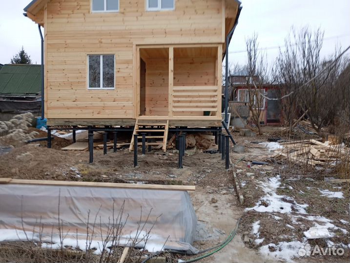 Винтовые сваи под ключ установка