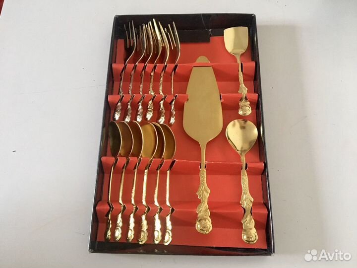 Набор десертный ложки вилки/ Доставка