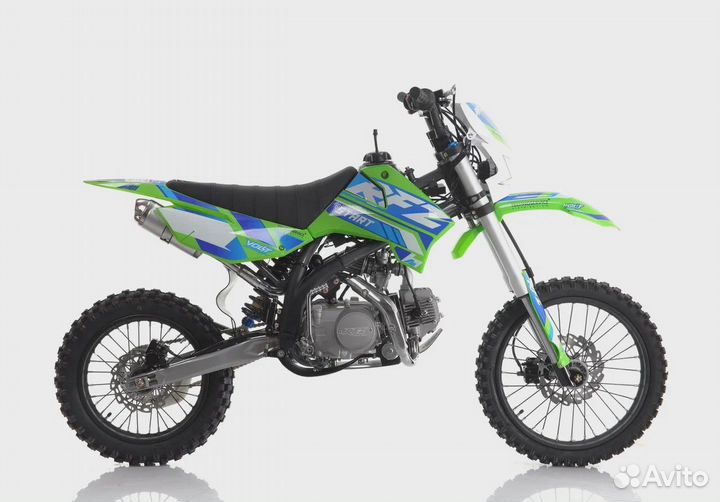 Питбайк Apollo Start 125LE 17/14 зеленый под заказ