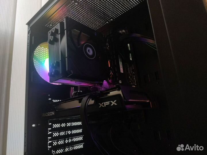 Игровой пк RX 6600XT, Ryzen 5 2600X, 16GB, SSD 480