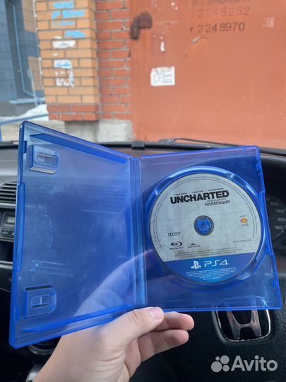 Игра Uncharted Коллекция на ps4