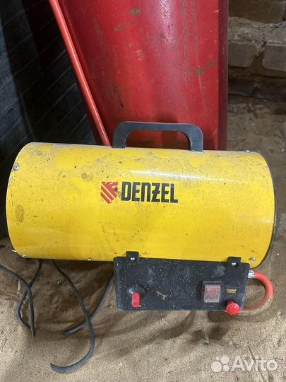 Тепловая пушка газовая Denzel с баллоном