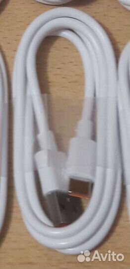 Провод, кабель зарядки USB-Type C на 6A 1м. и 2м