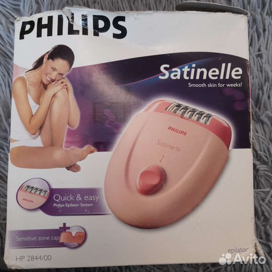 Эпилятор philips satinelle