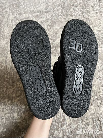 Зимние ботинки ecco 30