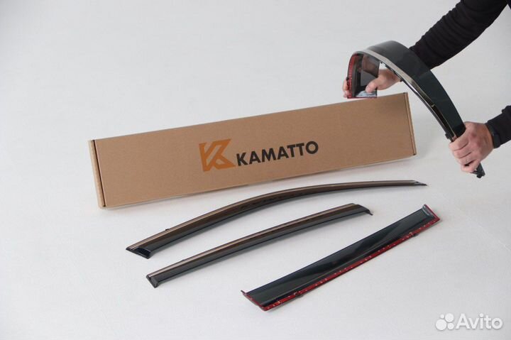 Ветровики Kamatto Hyundai Creta 2015-2020
