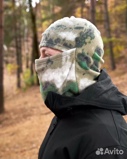 Балаклава зимняя флисовая новая