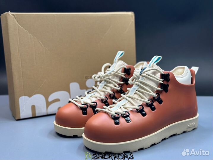 Ботинки native fitzsimmons 2.0 зимние мужские