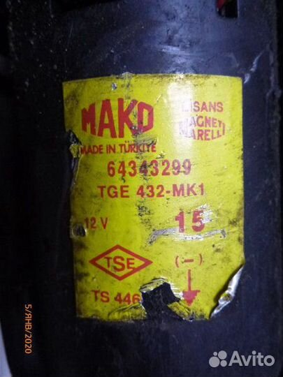 Трапеция стеклоочистителя Renault Megane KA K4J