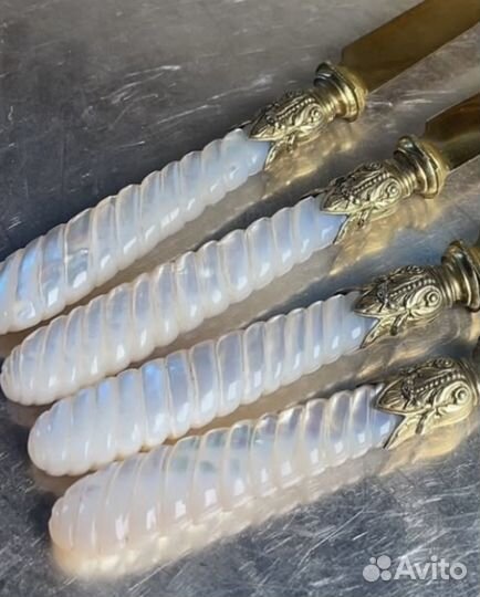 Ножи ручка натуральный перламутр Франция