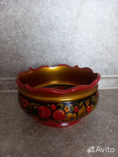 Конфетница хохлома