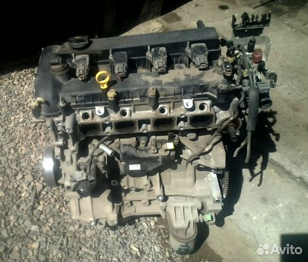 Двигатель контрактный Mazda Lf17 2.0