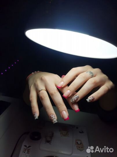 Наращивание ногтей на дому