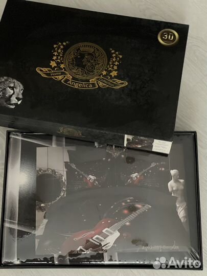 2х спальное постельное белье 3D