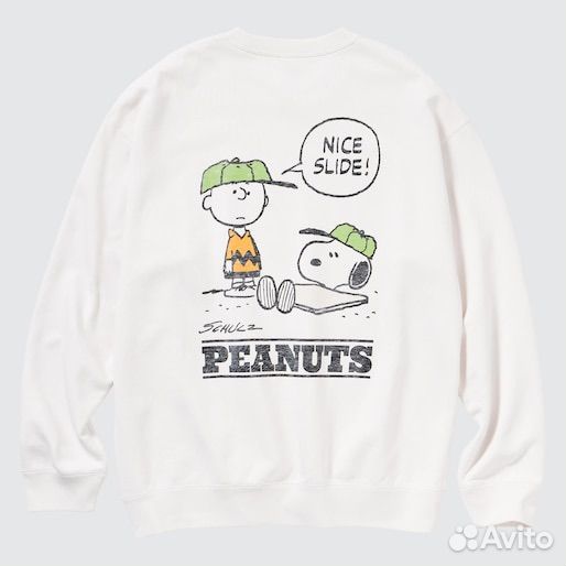 Uniqlo peanut snoopy лонгслив новый XXL с биркой