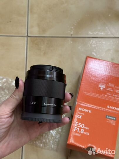 Обьектив Sony SEL 50 F1.8 OSS