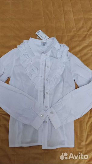 Блузка школьная 146 новая