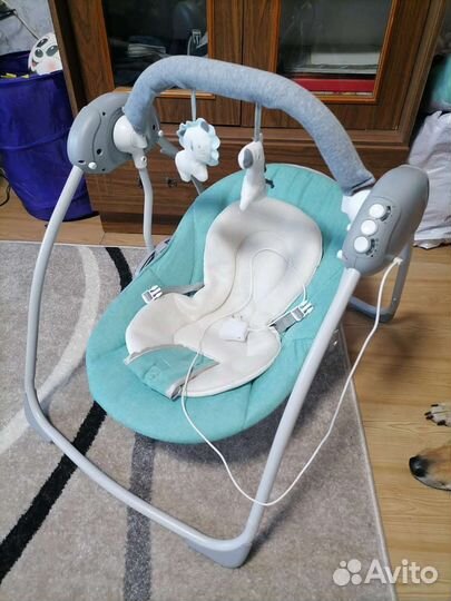 Детские электронные качели для новорожденных