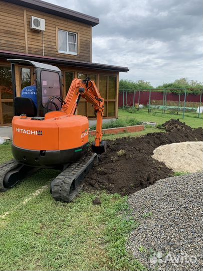 Мини-экскаватор Hitachi EX30UR-2, 2014