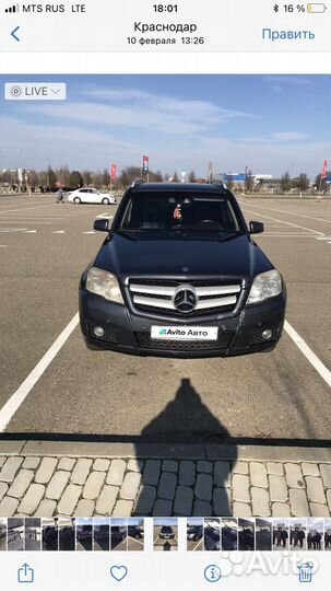 Mercedes-Benz GLK-класс 3.5 AT, 2008, битый, 188 000 км