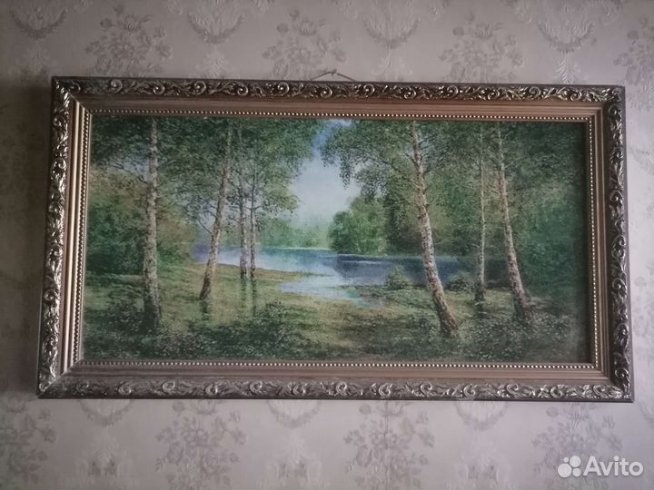 Картина гобелен в раме