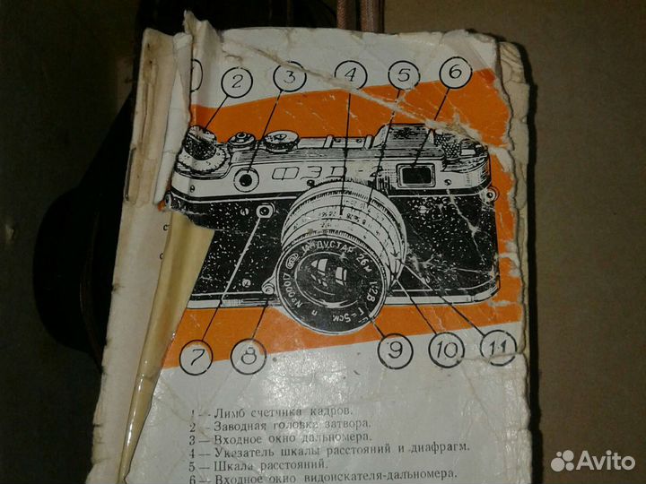 Фотоаппарат фэд 2 зеленый