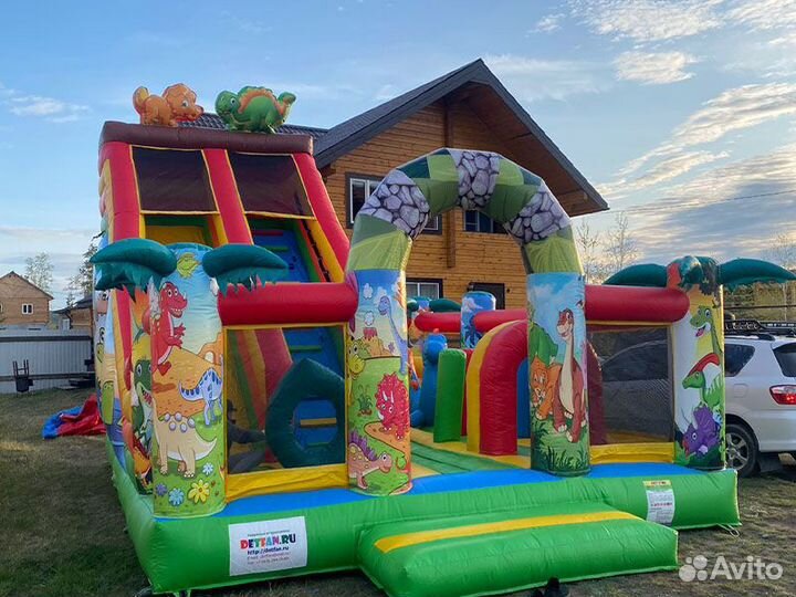 Батут надувной