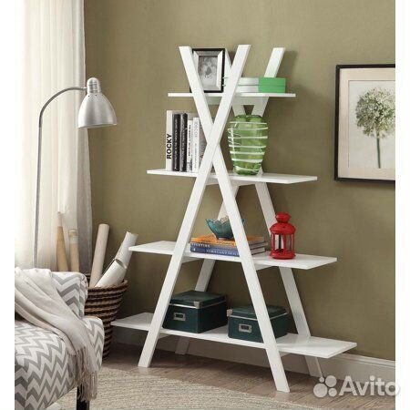 Этажерка стеллаж из натурального дерева