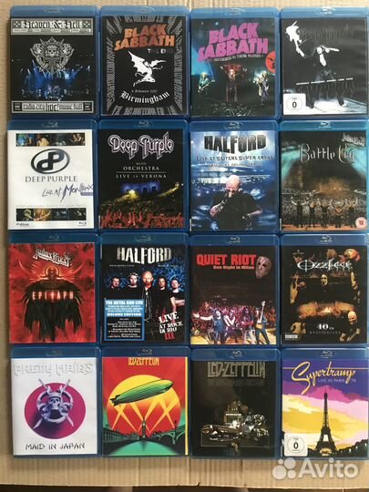 Музыкальные диски BLU RAY