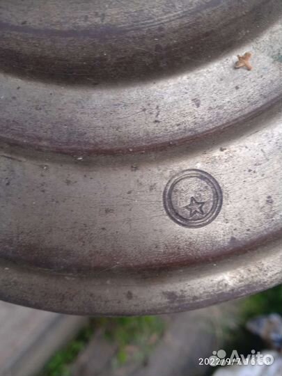 Самовар тпз латунь на дровах