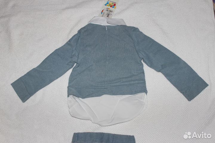Комплект Костюм джинсовый Новый р. 98 - 104