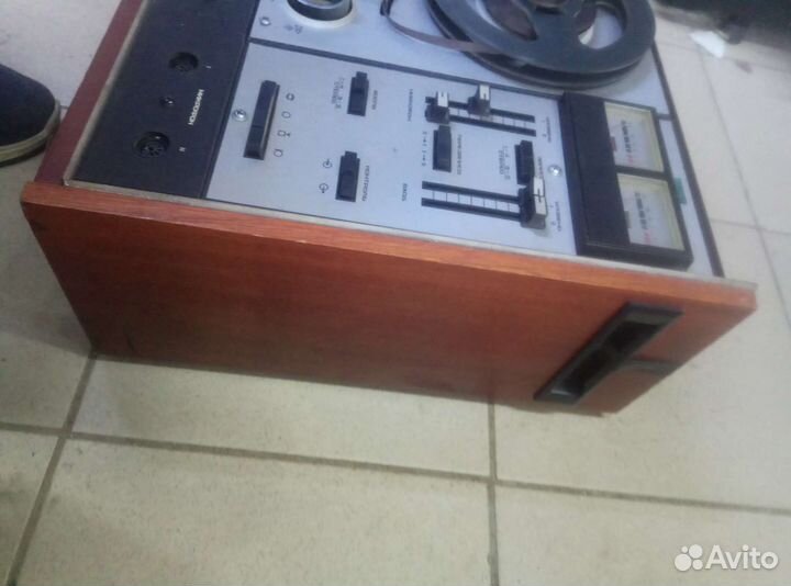 Катушечный магнитофон Илеть 101 11 реле рэс-9 213