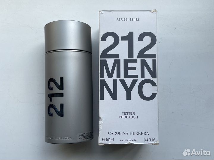 Carolina herrera 212 men 100 мл