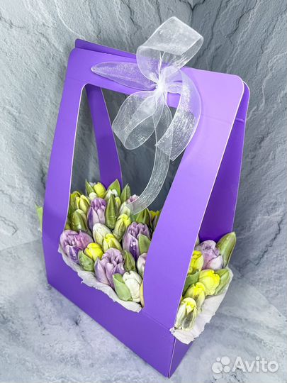 Съедобные букеты из зефира