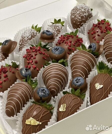 Клубника в шоколаде