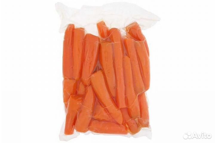 Очищенные овощи в вакуумной упаковке