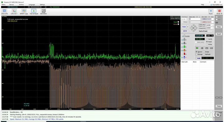 Накопитель SSD 512Gb AMD R5SL512G SATA 6Gb/s 2,5