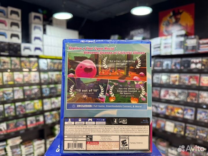 Игры для PS4: Slime Rancher Deluxe Edition