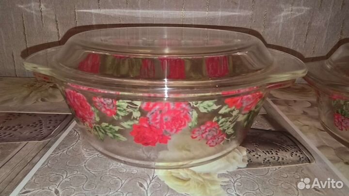 Набор кастрюль жаропрочных