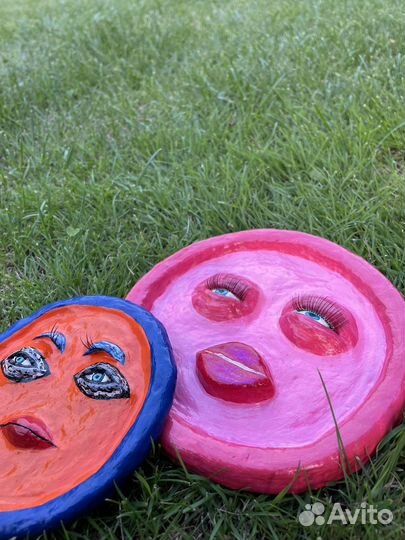 Глиняные тарелки ручной работы