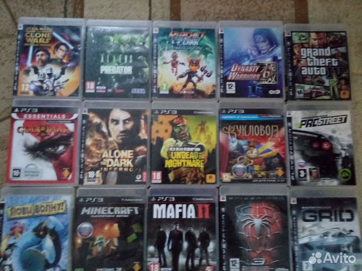 Диски игры ps3