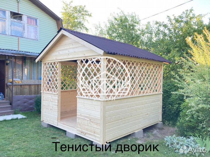 Беседка из дерева