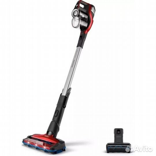 Пылесос ручной Philips XC7043/01 черный/красный