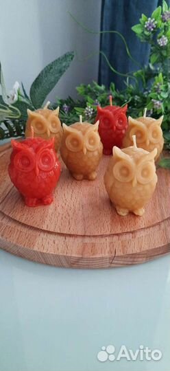 Свечи восковые из пчелиного воска