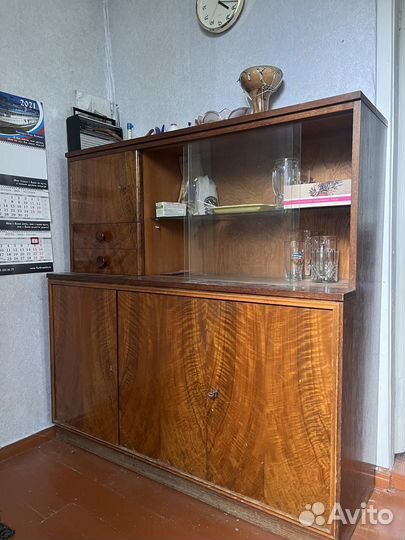 Мебель винтаж mid century тумба, стулья, шкафы