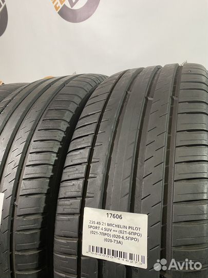 Michelin Pilot Sport 4 SUV 235/45 R21