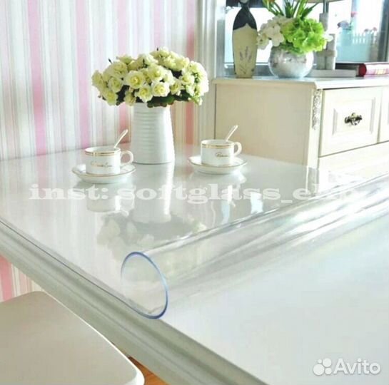 Гибкое/мягкое/жидкое стекло, силиконовая скатерть