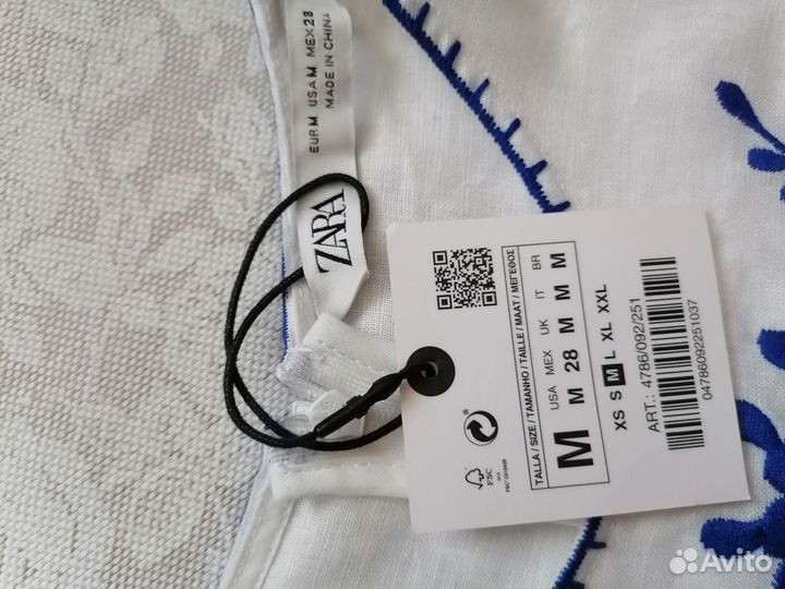 Платье туника zara