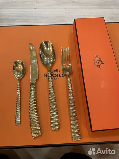 Hermes набор столовые приборы
