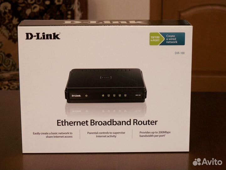 Роутер D-Link dir 100